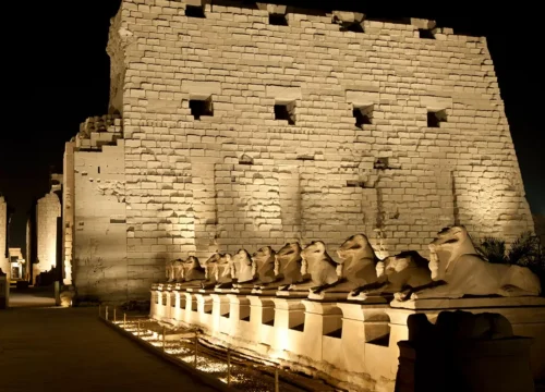 Sound and Light Show at Karnak Temple in luxor