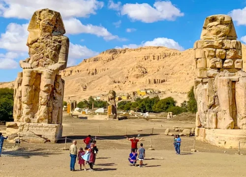 The Colossi of Memnon