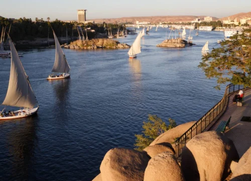 Nubian Serenity: Private Aswan Felucca Ride & Botanical Garden Tour