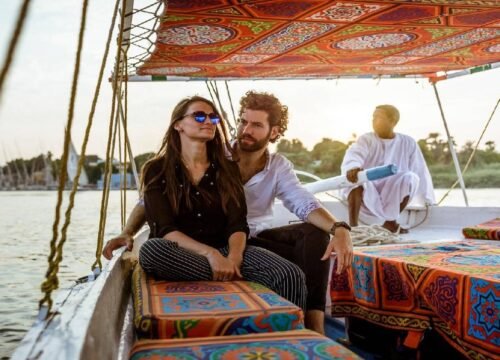 Golden Hour on the Nile: 2-Hour Private Sunset Felucca Cruise