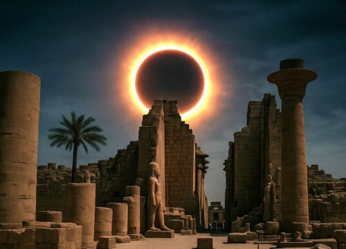 The Cosmic Silence: A 4-Day Totality Odyssey in Ancient Thebes